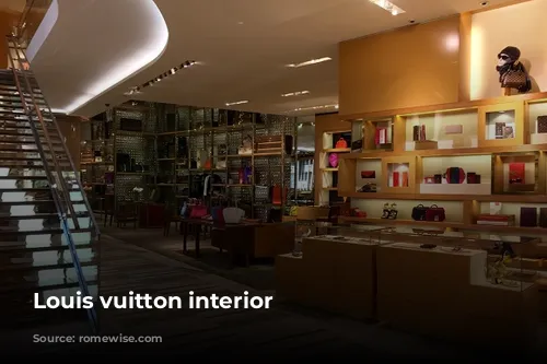 Louis vuitton interior