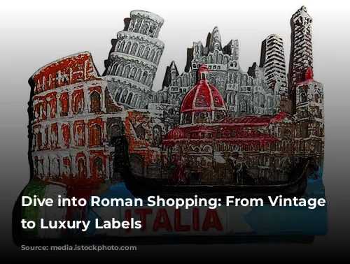 Dive into Roman Shopping: From Vintage Finds to Luxury Labels