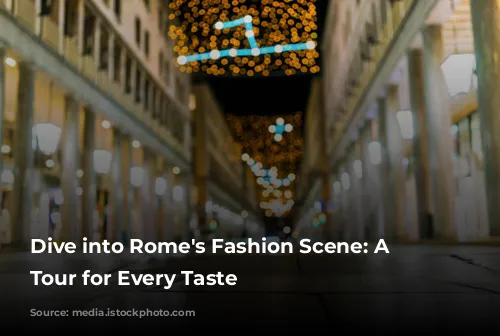 Dive into Rome's Fashion Scene: A Shopping Tour for Every Taste