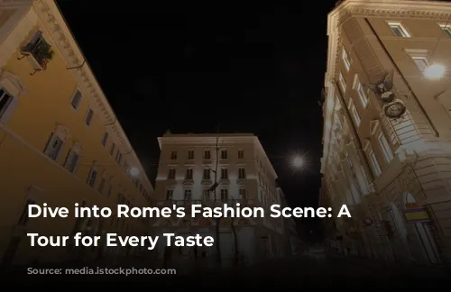 Dive into Rome's Fashion Scene: A Shopping Tour for Every Taste