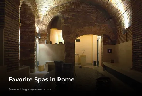 Favorite Spas in Rome