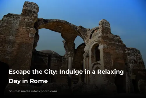 Escape the City: Indulge in a Relaxing Spa Day in Rome