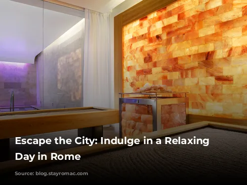 Escape the City: Indulge in a Relaxing Spa Day in Rome