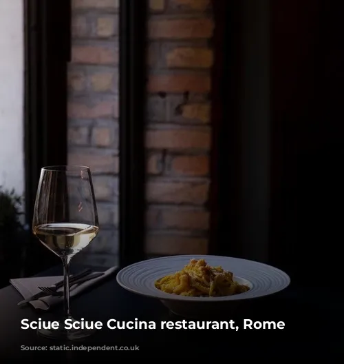 Sciue Sciue Cucina restaurant, Rome