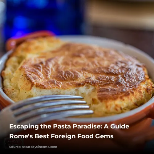 Escaping the Pasta Paradise: A Guide to Rome's Best Foreign Food Gems