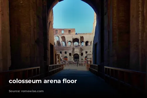 colosseum arena floor