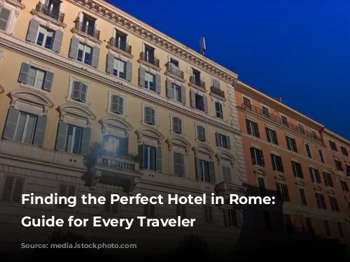 Finding the Perfect Hotel in Rome: A Guide for Every Traveler