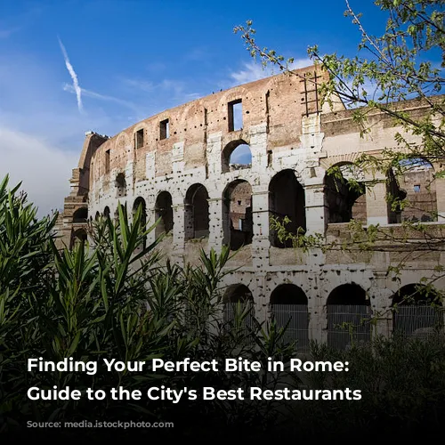 Finding Your Perfect Bite in Rome: A Guide to the City's Best Restaurants