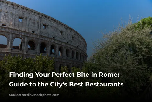 Finding Your Perfect Bite in Rome: A Guide to the City's Best Restaurants