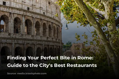 Finding Your Perfect Bite in Rome: A Guide to the City's Best Restaurants