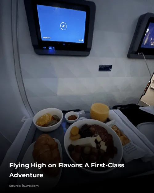 Flying High on Flavors: A First-Class Food Adventure