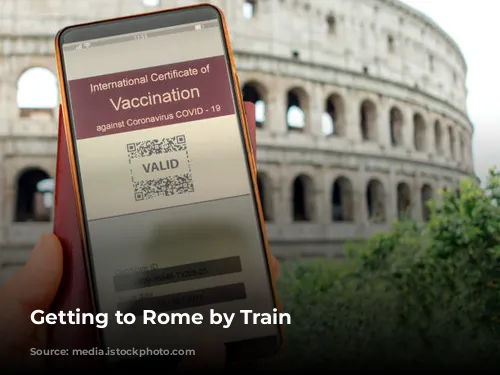 Getting to Rome by Train