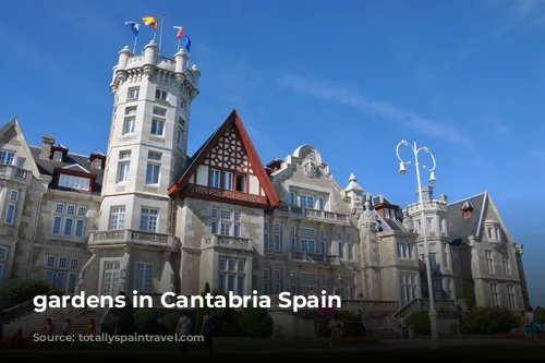 gardens in Cantabria Spain