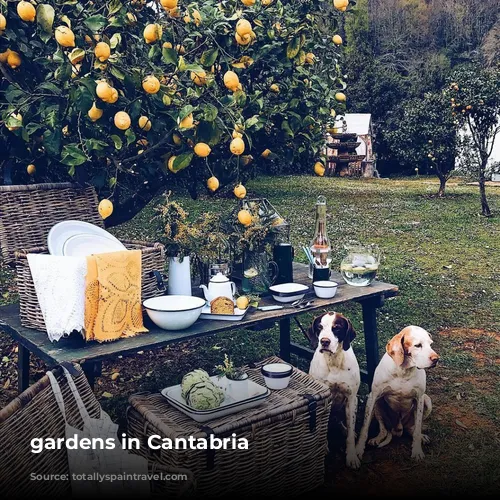 gardens in Cantabria