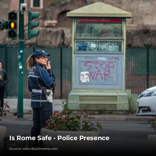 Is Rome Safe - Police Presence