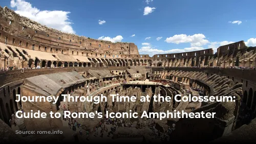 Journey Through Time at the Colosseum: A Guide to Rome's Iconic Amphitheater