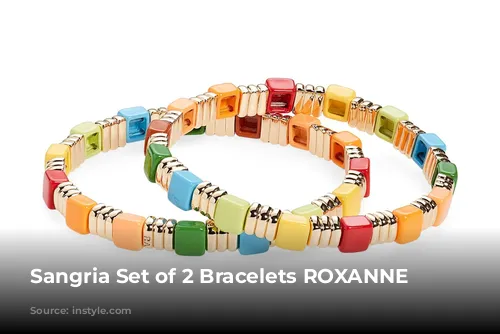 Sangria Set of 2 Bracelets ROXANNE ASSOULIN