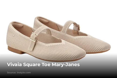 Vivaia Square Toe Mary-Janes