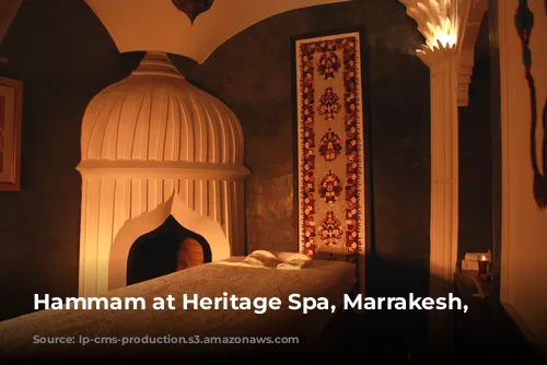 Hammam at Heritage Spa, Marrakesh, Morocco