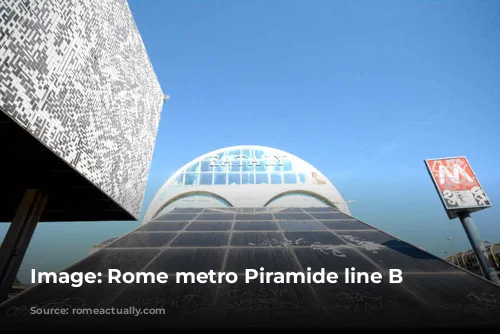 Image: Rome metro Piramide line B