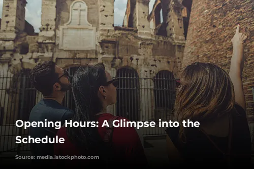 Opening Hours: A Glimpse into the Colosseum's Schedule