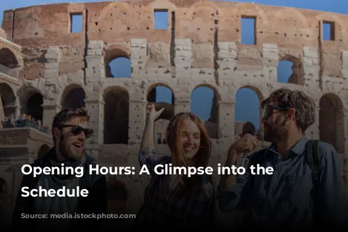 Opening Hours: A Glimpse into the Colosseum's Schedule