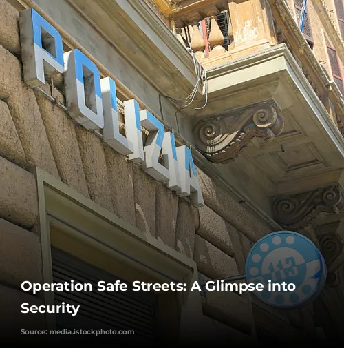 Operation Safe Streets: A Glimpse into Italian Security