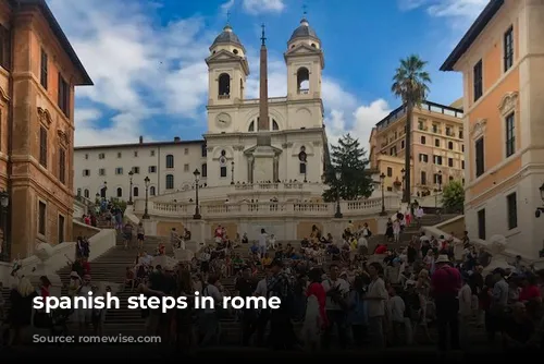 spanish steps in rome