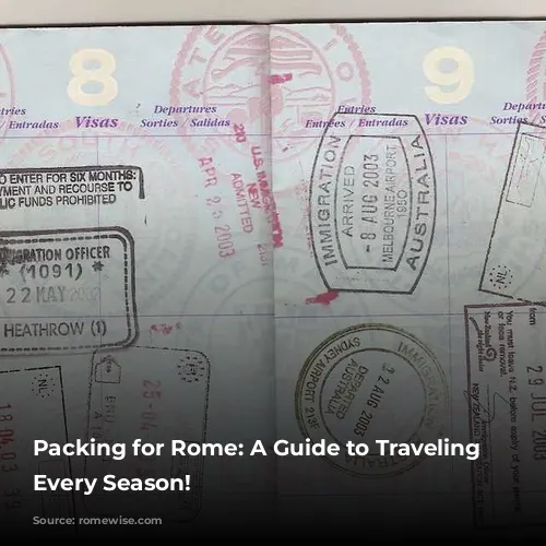 Packing for Rome: A Guide to Traveling in Every Season!