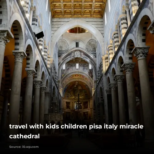 travel with kids children pisa italy miracle square cathedral