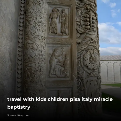 travel with kids children pisa italy miracle square baptistry