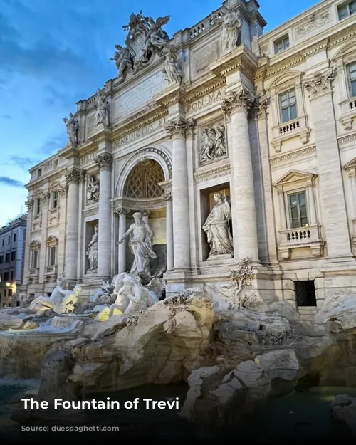 The Fountain of Trevi