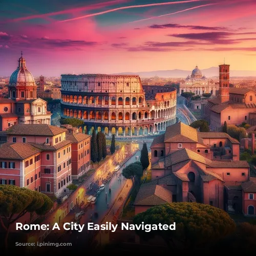 Rome: A City Easily Navigated