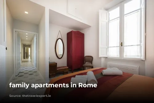 family apartments in Rome