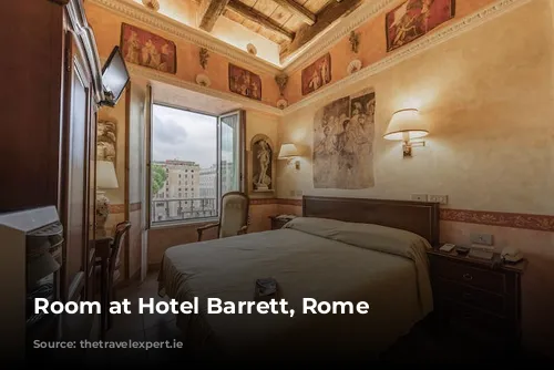 Room at Hotel Barrett, Rome