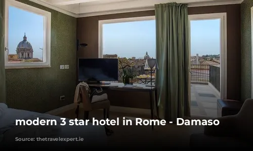 modern 3 star hotel in Rome - Damaso