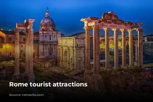 Rome tourist attractions