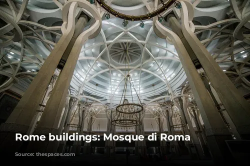 Rome buildings: Mosque di Roma