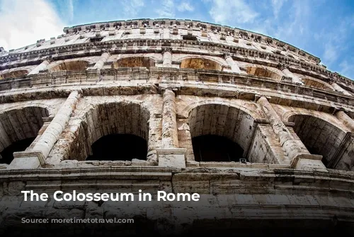 The Colosseum in Rome