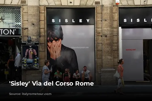 'Sisley' Via del Corso Rome