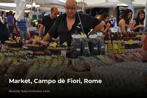 Market, Campo dè Fiori, Rome