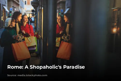 Rome: A Shopaholic's Paradise