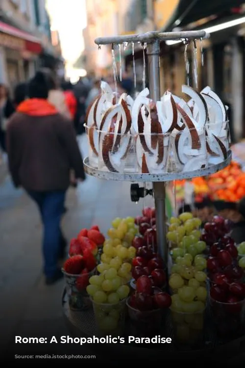 Rome: A Shopaholic's Paradise