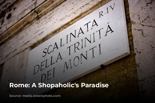 Rome: A Shopaholic's Paradise