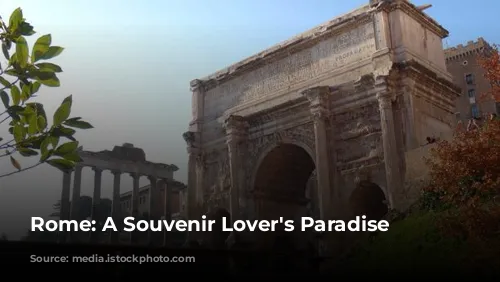 Rome: A Souvenir Lover's Paradise