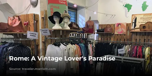 Rome: A Vintage Lover's Paradise