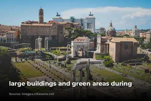 large buildings and green areas during daytime