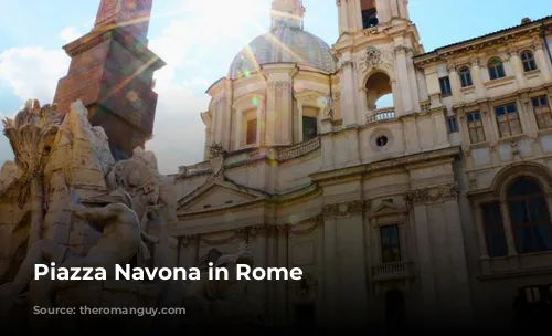 Piazza Navona in Rome