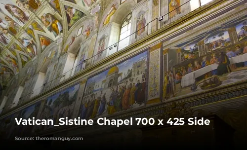 Vatican_Sistine Chapel 700 x 425 Side Panels