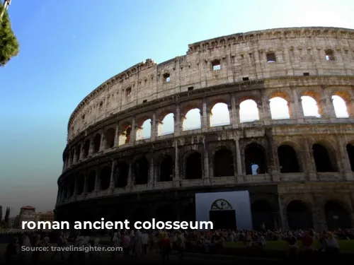 roman ancient colosseum